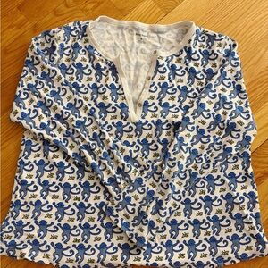 Roller Rabbit Pajama Top